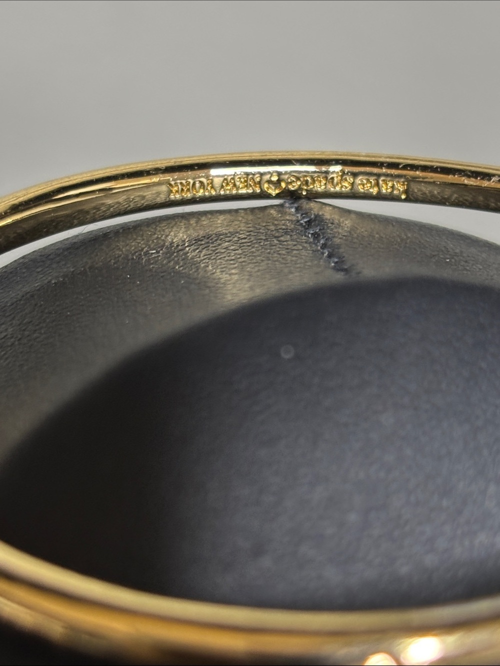 Kate spade Aquarius Horoscope She Connects The Dots Charm Gold Bangle Bracelet - Picture 3 of 9
